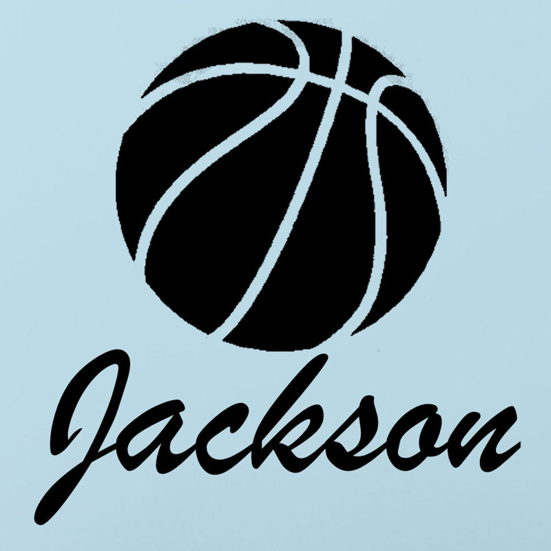 DecaltheWalls Basketball with Personalized Name Wall Decal & Reviews